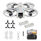 Mcokoe drone with Camera 4K for Adult Beginners,RC Quadcopter featuring Altitude Hold, One-Key Takeoff/Landing, Auto Follow,3-Speed Adjustment,Stunt Roll -Ideal Holiday Gift.