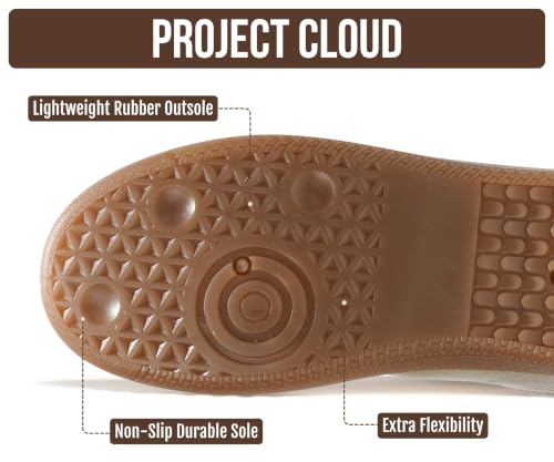 Image of Project Cloud Non-Slip Fashion Sneakers for Women, Lace-Up Shoes