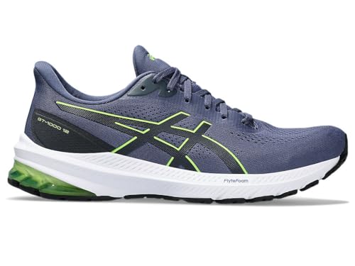 Asics Gt-1000 12, Sneaker Hombre, Thunder Blue Electric Lime, 40.5 Eu Asics Gt-1000 12, Sneaker Hombre, Thunder Blue Electric Lime, 40.5 Eu