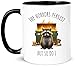 Yalocib Funny Raccoon Trash Fire Mug, The Horrors Persist But So Do I, Dumpster Fire Vibes, Gift for Friend or Coworker, 11oz Ceramic Coffee Mug/Tea Cup