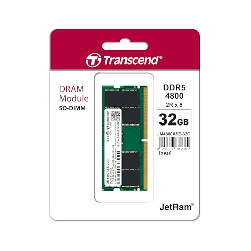 Transcend Modulo Di Memoria SO-DIMM Da 32 Gb DDR5 4800 Mhz - JM4800ASE-32G - 2