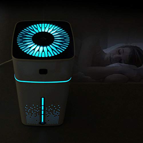 1000ml usb umidificador de ar portátil difusor de óleo essencial atomizador ultrassônico umidificado