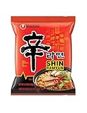 NongShim Shin Ramyun Noodle Soup, Gourmet Spicy, 4.2 Ounce (Pack of 20)