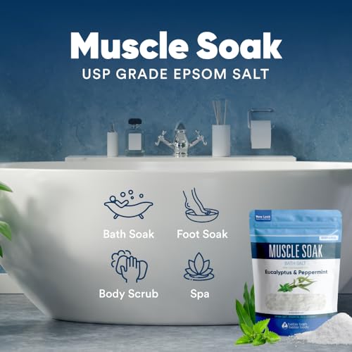 Better Bath Better Body BBBB-MUS Muscle Soak Bath Salt 32 Ounces Epsom Salt thumb #3