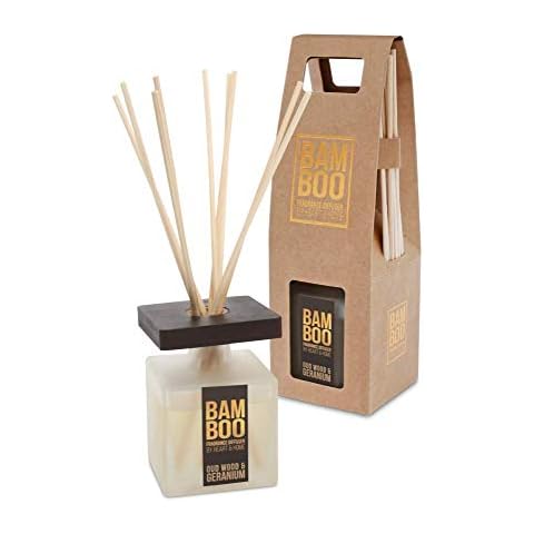 History & Heraldry Fragrance Diffuser Oudwood And Geranium Scent Bamboo Range by Heart and Home Cover