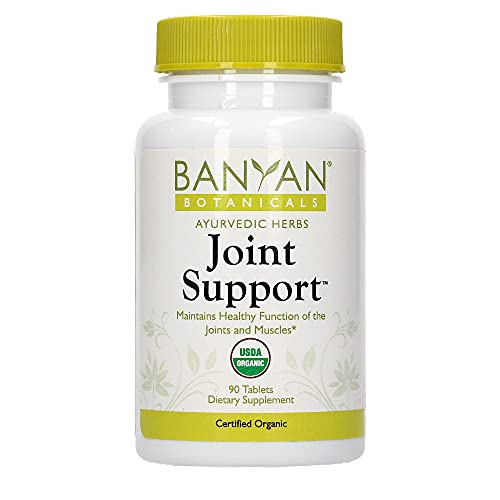Banyan Botanicals Joint Support - USDA Organic - 90 Tablets - Soothing Herbal Relief for Joints and Muscles*