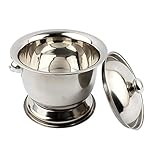 Stainless Steel Chamber Pot, Extra Thick and Large Capacity Portable Toilet for Camping, with Lid...