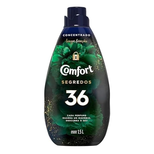 Amaciante Concentrado Comfort Segredos 36 1,5l