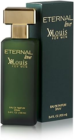 Eternal Love X-Louis for Men - Long Lasting Eau de Parfum Spray 100ml - Premium Fresh Fragrance with Amber & Cedarwood - Sophisticated Scent