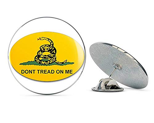 IC Oval Gadsden Don't Tread On Me (Tea Party Flag Dont) Metal 0.75