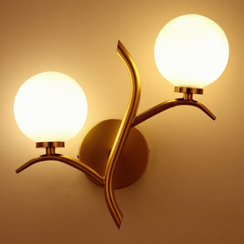 Metal Wall Sconce Light Fixture Decorative Surface Mounted for Bedroom, Living Room, Bathroom, Hallway, Entryway (Dual Glove Tree)-image-32