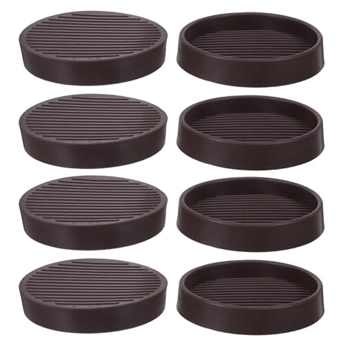 Copas de ruedas antideslizantes Baluue de 8,5 cm para proteger el suelo de tu sofá y cama 2