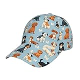 Scenari di utilizzo: ideale per attività all'aperto come corsa, trekking, viaggi e sport. Funziona bene come cappello da corsa, berretto da corsa, cappello da trekking, cappelli da golf da uomo, cappello da golf da uomo, cappelli da golf e cappello da corsa da uomo. Indossabile anche come carino colorato cucciolo stampa casual papà cappelli per uomini, cappelli da baseball da donna o cappelli da baseball per le donne
