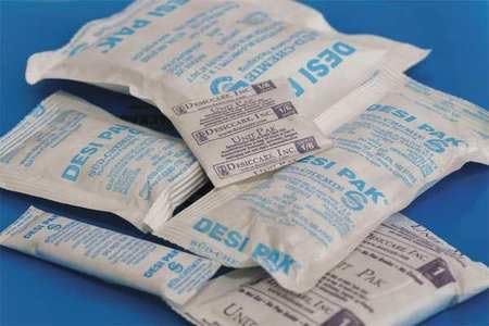 Desiccant, 6in. L, 3in. W, 2 oz, Bag, PK800