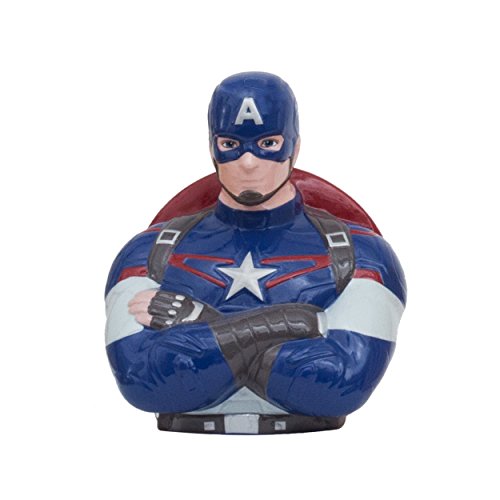 Marvel Captain America Ceramic Coin Bank