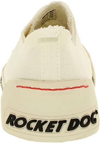 Rocket Dog Women's Joint 8A Canvas Sneaker, Off White, 6.53