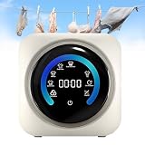Portable Washing Machine, Wall-Mounted Fully Automatic Front-Loading Drum Washing Machine, with LCD Control Panel, Suitable for Small Items of Clothing,Underwear,and Socks,Wall-Mountable. WallMount