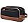 Vorspack Canvas Toiletry Bag - Water Resistant Travel Bag for Toiletries, Accessories, Gifts for Men - Black