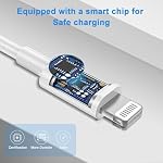 iPhone Charger Fast Charging【Apple MFi Certified】 3Pack USB-C Wall Charger Block with 6FT USB C to Lightning Cables for iPhone 14/14 Pro/14Pro Max/13/13 Pro/12/12 Pro/12 Pro Max/11/Xs Max/XR/X Type C