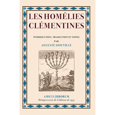 Les Hom&eacute;lies cl&eacute;mentines