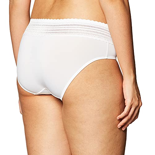 Warner's womens No Pinching No Problems Dig-free Comfort Waist With Lace Microfiber Hipster 5609j3