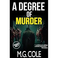 A Degree of Murder Audiolibro Por M.G. Cole arte de portada