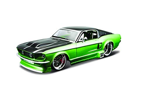 Maisto 1:24 Scale All Star Assembly Line 1967 Ford Mustang GT Diecast Model Kit - Colors May Vary