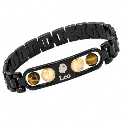 Image of Gratify Birth Crystal Metal Rashi Bracelet for Men & Women | Natural Gemstone Bracelet | Adjustable Spiritual Crystal Bracelet | Includes Authenticity Certificate | Gift for Astrology Lovers