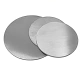 A3 Iron Sheet Flat Metal Plate - 2.5mm Thick Round Iron Plate for Industrial Testing and DIY Projects(250mm 1pcs)