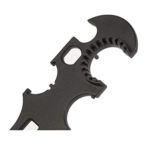 JUEN Castle Nut Wrench, Spanner Nut Wrench Outdoor Tools for Plumbing, Pipe Fitting, Fishing Rods, Multi Function Removal Tool