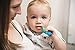 Farber Baby Toddler Toothbrushes Set – Infant Toothbrush 6 Pack with Compact Soft Bristles and Easy Grip Handle Includes 2 Suction Cup Toothbrush Holders and Toothpaste Squeezer (Blue)