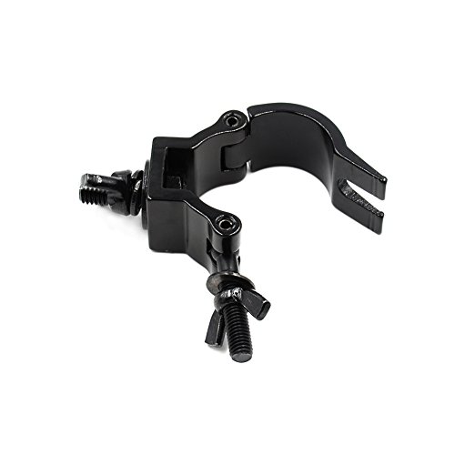 Xsayjia Truss Clamp Befestigungshaken 32-35mm Aluminium Legierung Heavy Duty 75KG für Spotlights Moving Head Lighting Unterstützt (5 Stück)