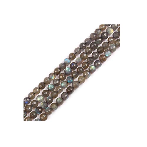 Perles de labradorite naturelle 8mm pour confectionner un cadeau fait main inoubliable