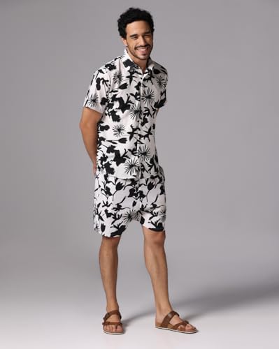 Image of DHRUVI TRENDZ Men Lycra Co-Ord Set