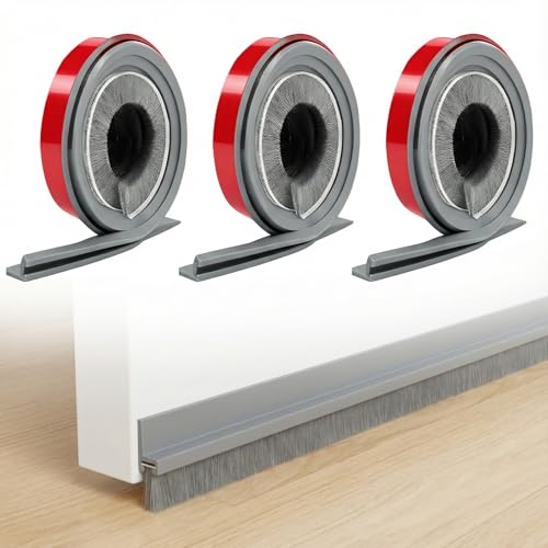 3 Stück 100 × 3 CM Bürstendichtung Türbesen Selbstklebend,...