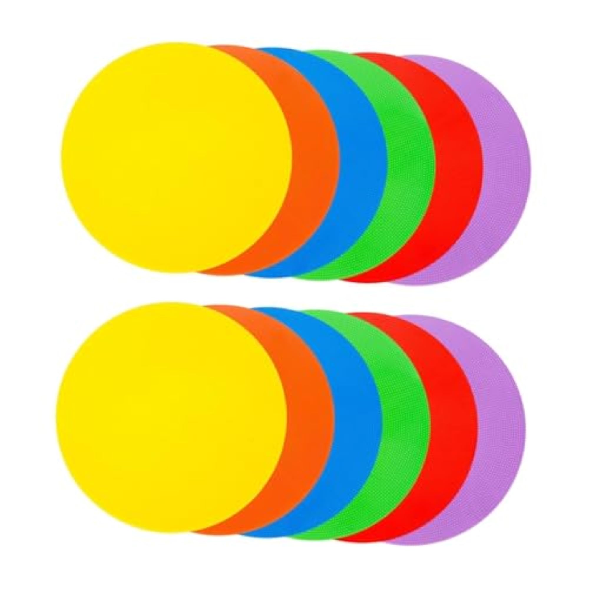 12pcs Training Spots Markers for Basketball and Soccer Practice