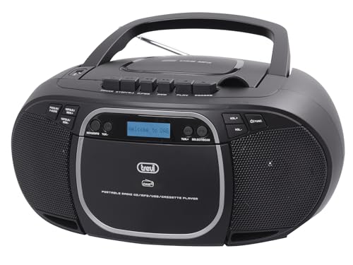 Trevi CMP 576 DAB Tragbarer CD-Player Schwarz