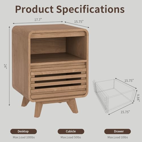 Save 22% on This 24-Tall Nightstand with Storage - Image 3