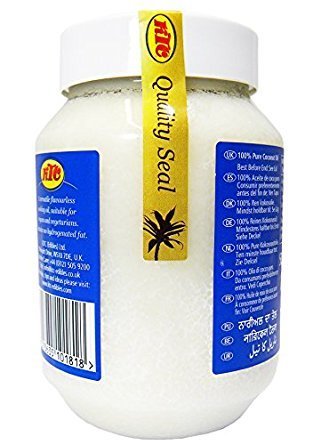 KTC 100% Pure Coconut Multipurpose Oil 500ml Jar x 3 Qty (pack of 3) - Used f...