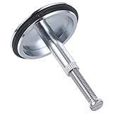 Zerodeko Bath Drainer Stopper Rotary Piston Bath Tub Easy Installation for Hair Catching and Water Sealing