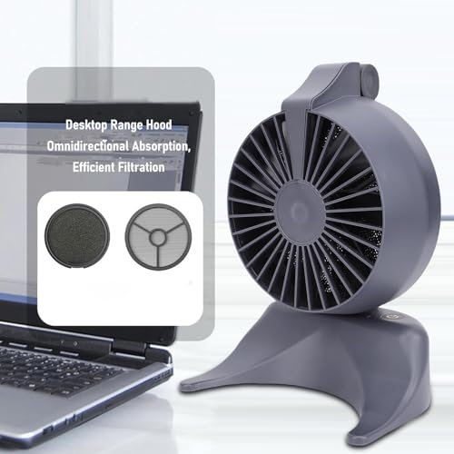 Campana extractora portátil extractor de cocina de escritorio regulable para interior 7