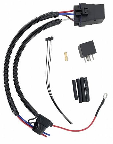 Farpida 68269523AD CBWPR091AA Fuel Pump Relay Wiring Kit fit for Jeep Grand Cherokee DodgeDurang Ram 1500 Electric Fuel Pump Relay Fuel Pump Wiring Harness Replace CBP4P541AB, 04727370AA, 4727370AA