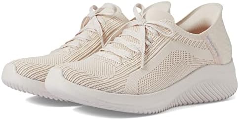 Skechers Women's Ultra Flex 3.0 BrilliantPath Sneaker, Natural=NAT, 8 | Image 2