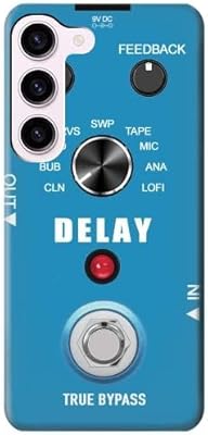 R3962 Guitar Analog Delay Graphic Case Cover for Samsung Galaxy S23