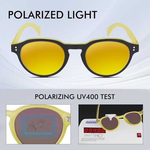 PC Polarized Sunglasses for Men & Women – UV400, Scratch-Resistant, Lightweight TR90 Frame for Driving & Outdoor Use 7