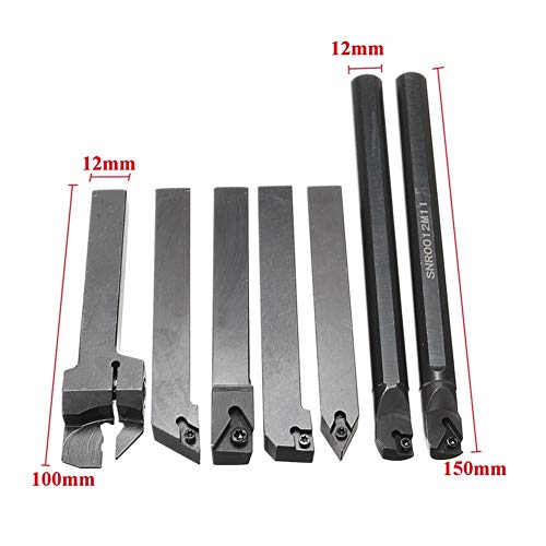 Set de 7 Barras de Torneado de 12mm con Inserciones miniatura 4