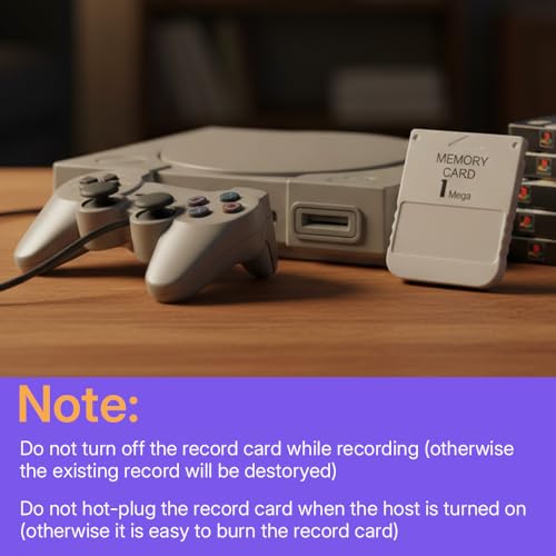 Mcbazel Tarjeta de Memoria de Almacenamiento para Juegos de 1MB para Consola PlayStation One/PS1 - imagen 5