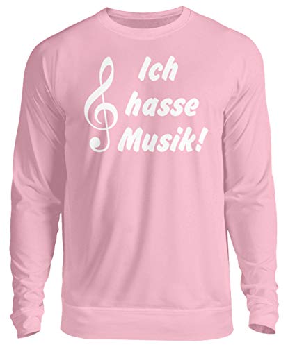 Pull rose haut de gamme unisexe coupe ajustée taille Medium