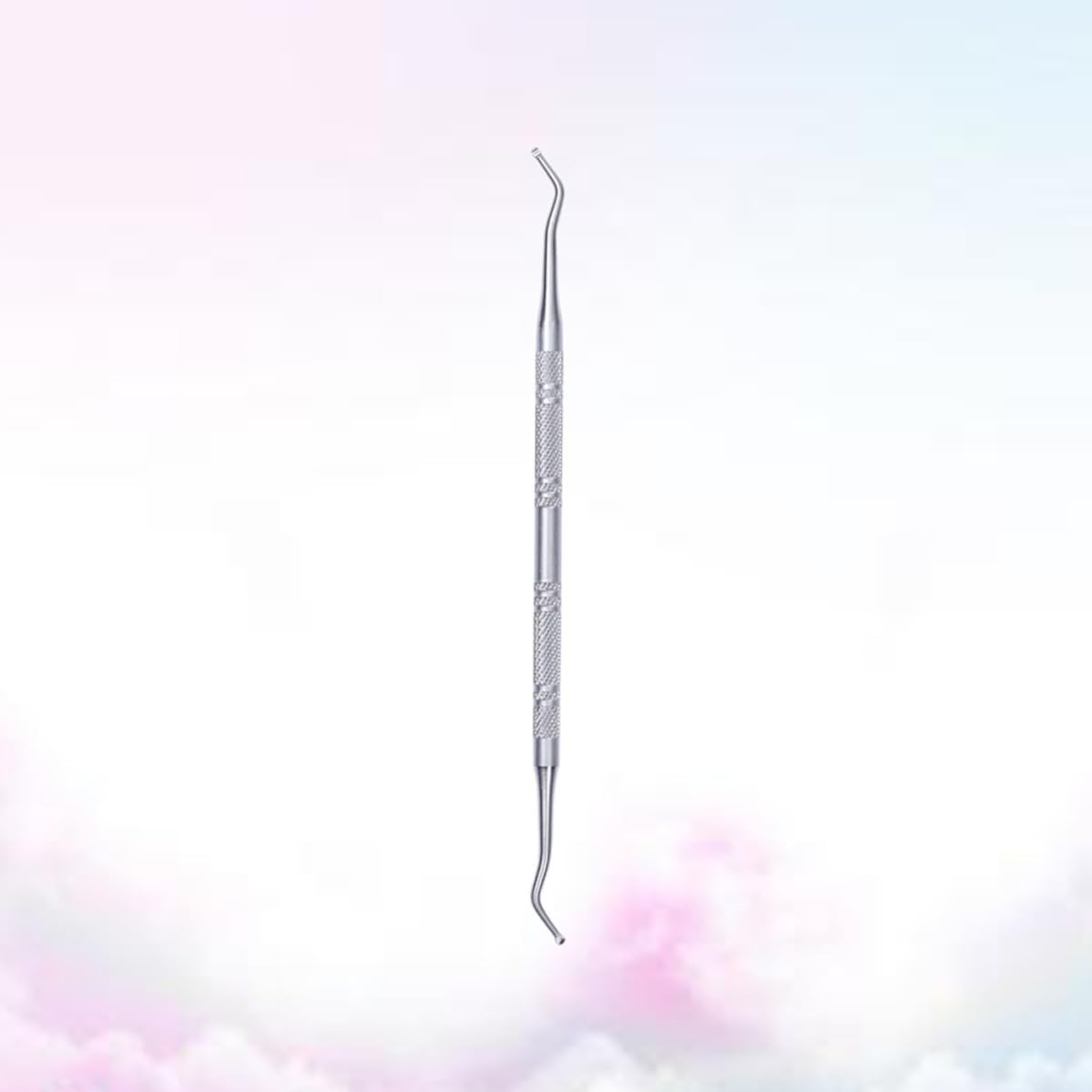 Stainless Steel Cuticle Spoon Nail Cleaner for Men Women Silver image 5