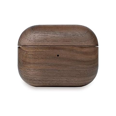 Oakywood Wooden AirPods Case, Hand-Polished & Handcrafted Earpods Cover, Natural Wood, Against Falls & Bumps, Compatible with AirPods, Charging Case, Oak Cover